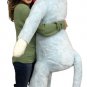 Big Plush Blue Color 6 Foot Giant Sock Monkey Soft Huge Stuffed Animal Made USA