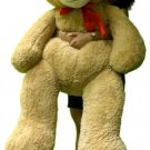 Huge Soft Teddy Bear 5 Feet Tall Big Plush Tan Teddybear  Giant Stuffed Animal