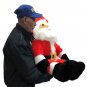 Big Plush Giant Stuffed Sitting Santa Claus 4 Feet Soft Large Christmas 48 Inch