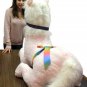 American Made Pink Giant Stuffed Unicorn Soft 4 Feet Wide, 3 Feet Tall