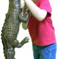 Large Stuffed Alligator 34 inches Long Big Plush Realistic Stuffed Animal