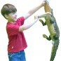 Large Stuffed Alligator 34 inches Long Big Plush Realistic Stuffed Animal