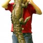 Large Stuffed Alligator 34 inches Long Big Plush Realistic Stuffed Animal