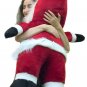 Big Plush Giant Stuffed Santa Claus 4 Feet Soft Made in the USA Christmas 48 in.