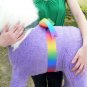 American Made Giant Stuffed Unicorn 36 Inch Soft Purple Made in USA America