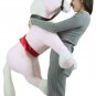 Giant Stuffed Pink Pony 3 feet tall 3 feet wide Stuffed Horse Made in USA