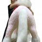 Giant Stuffed Pink Pony 3 feet tall 3 feet wide Stuffed Horse Made in USA