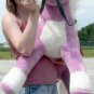 Giant Stuffed Horse 3-feet tall 3-feet wide Unique Purple color MADE IN USA