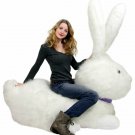 American Made Huge Stuffed Bunny 52 Inch Soft Gigantic Plush Rabbit Made in USA