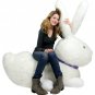 American Made Huge Stuffed Bunny 52 Inch Soft Gigantic Plush Rabbit Made in USA