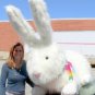 American Made Huge Stuffed Bunny 52 Inch Soft Gigantic Plush Rabbit Made in USA