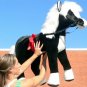 American Made Giant Stuffed Black Pony 36 Inch Soft Plush Horse Made in USA