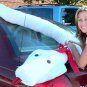 Giant Stuffed Snake 18 Feet Long Big Plush Light Blue Plush Serpent Made in  USA