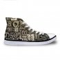 Men's Women's Custom High Top Shoes With Your Own Design Size 35-55