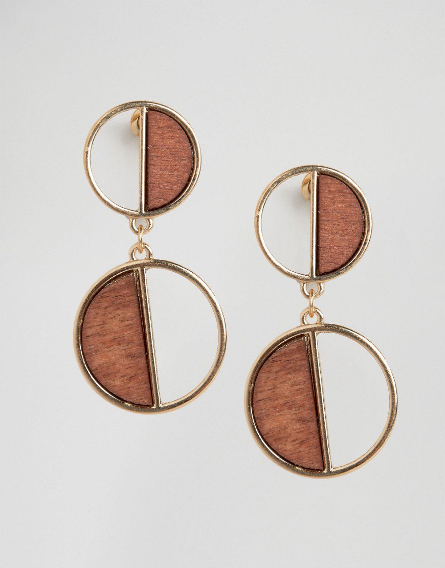 18K Gold Plated Fabulous Statement Drop earrings