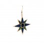 Retro Wood Star Drop earrings | TopStunning