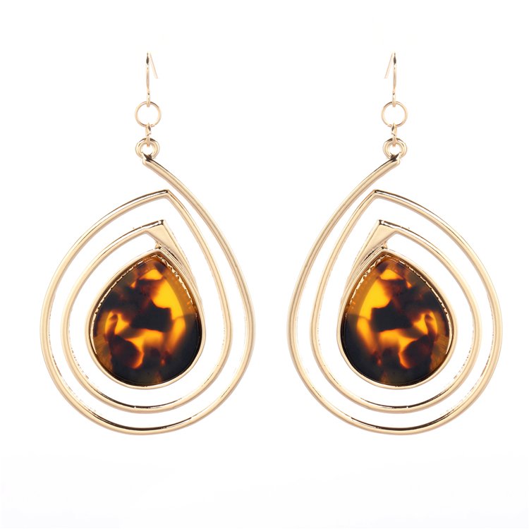 Drop-shaped Statement earrings | TopStunning