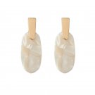 Acrylic Shell Pattern earrings