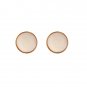 Shell Button Minimalism Studs