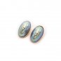Abalone Statement Studs | TopStunning