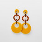 Acrylic Linked Statement earrings  | TopStunning