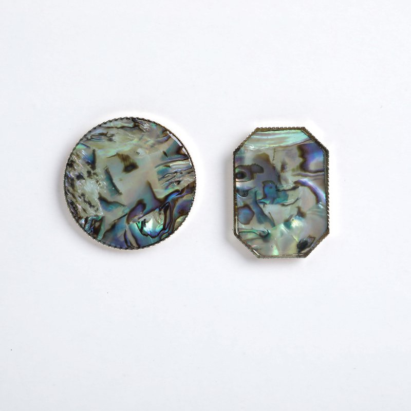 Abalone Statement Studs | TopStunning