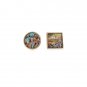Abalone Statement Studs | TopStunning