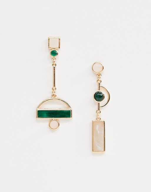 Abalone Statement Studs | TopStunning