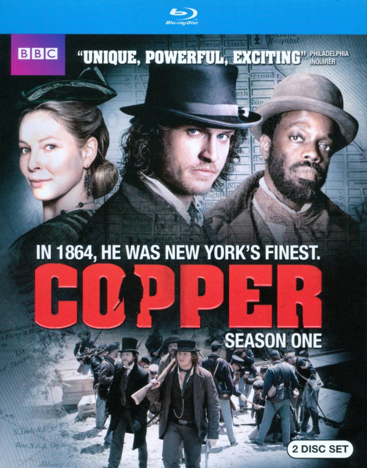 Copper: Season One [2 Discs] [Includes Digital Copy] [UltraViolet] [Blu-ray]