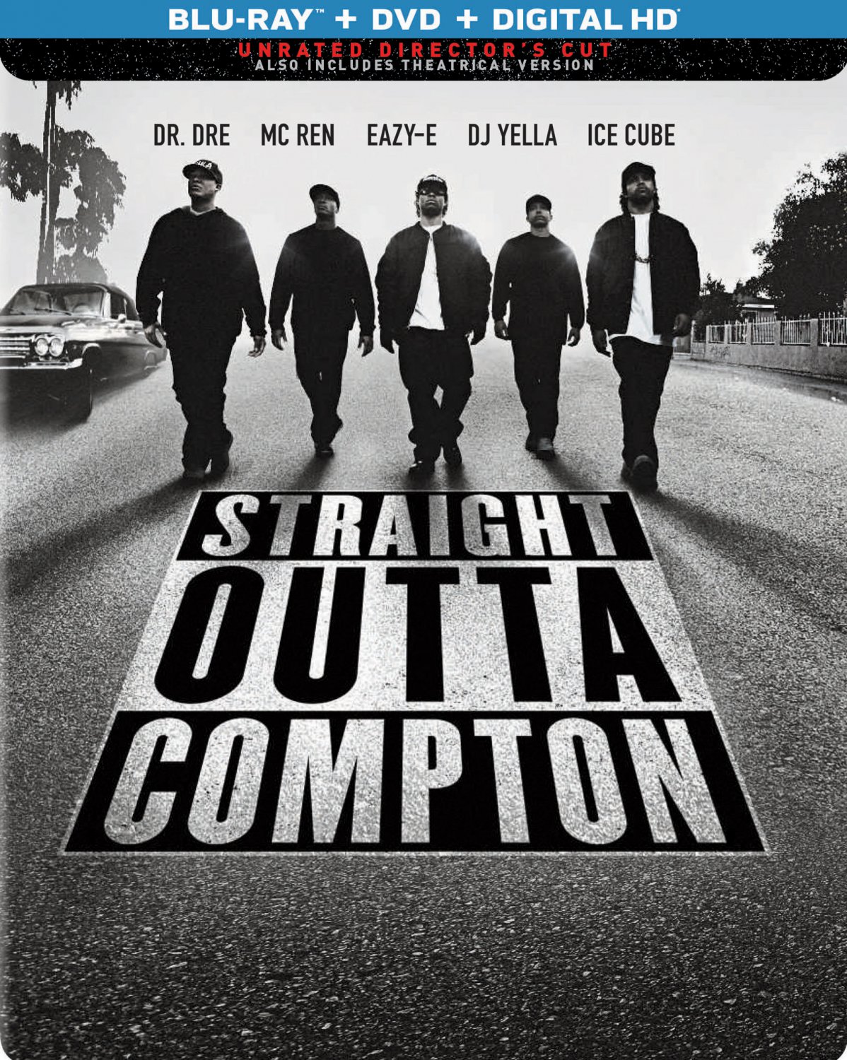 Straight Outta Compton [SteelBook] [Includes Digital Copy] [Blu-ray/DVD] [2015]