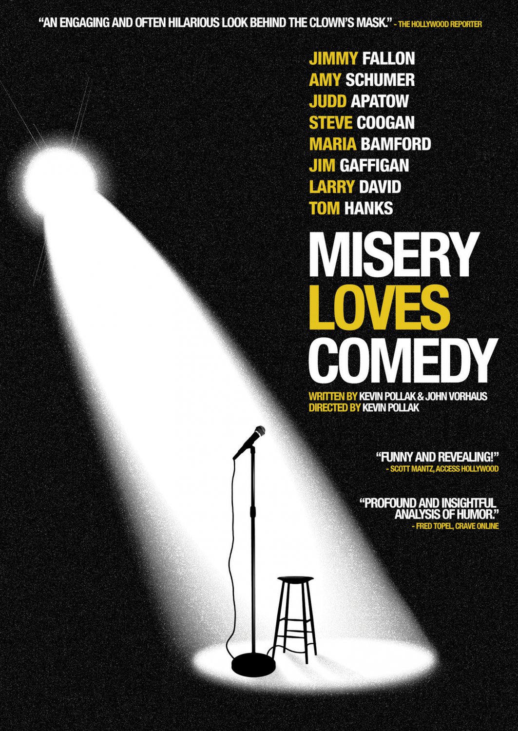 Misery Loves Comedy [DVD] [2014]