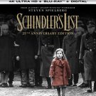 Schindler's List [25th Anniversary] [Includes Digital Copy] [4K Ultra HD Blu-ray/Blu-ray] [1993]