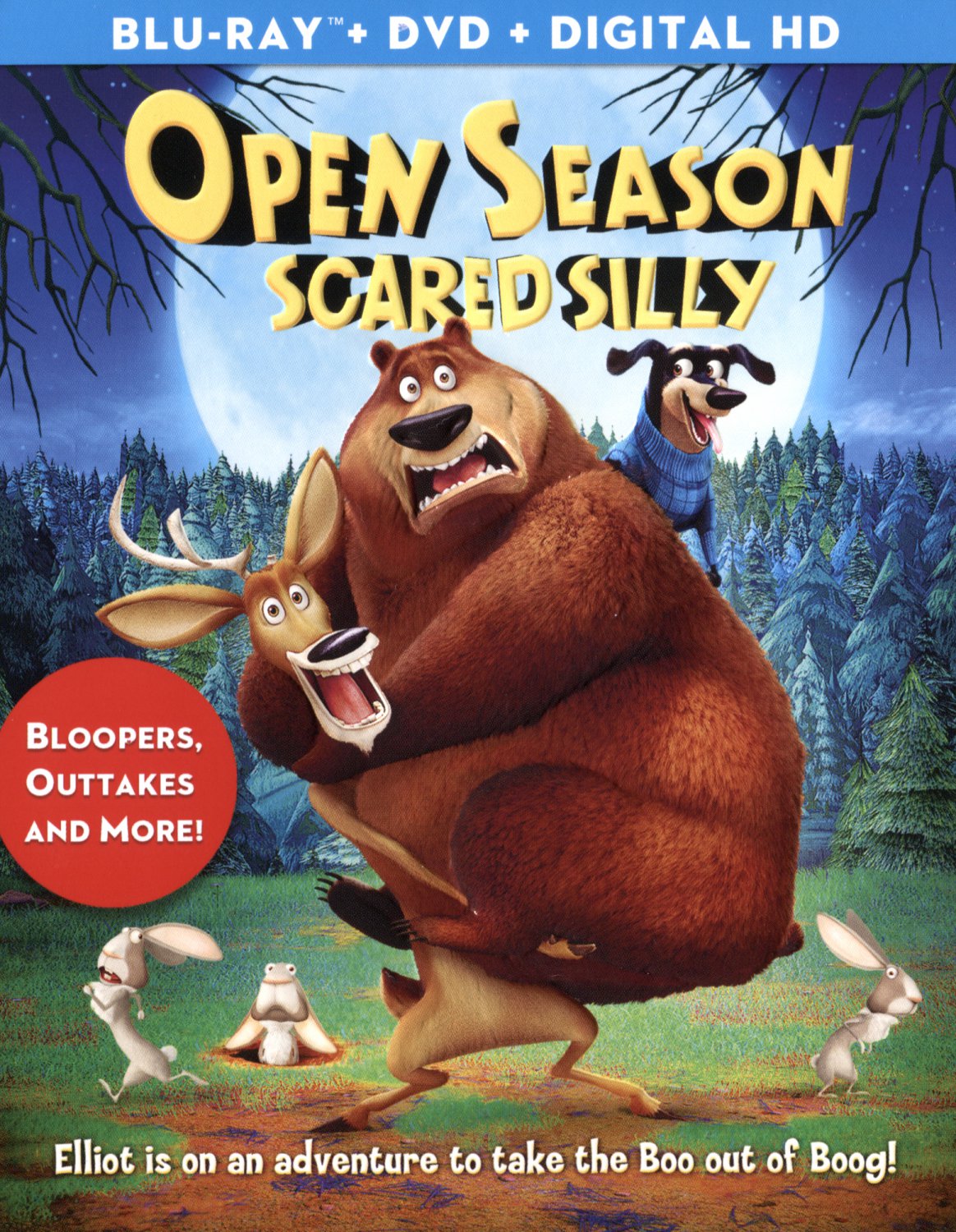 Open Season: Scared Silly [Includes Digital Copy] [Blu-ray/DVD] [2 Discs] [2015]