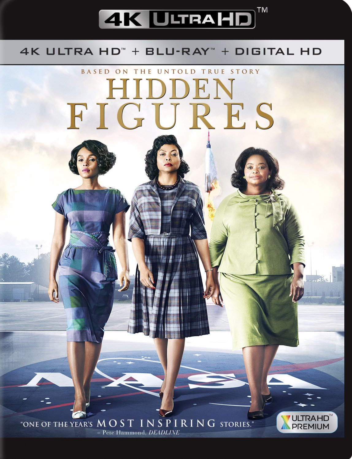Hidden Figures [Includes Digital Copy] [4K Ultra HD Blu-ray/Blu-ray] [2016]