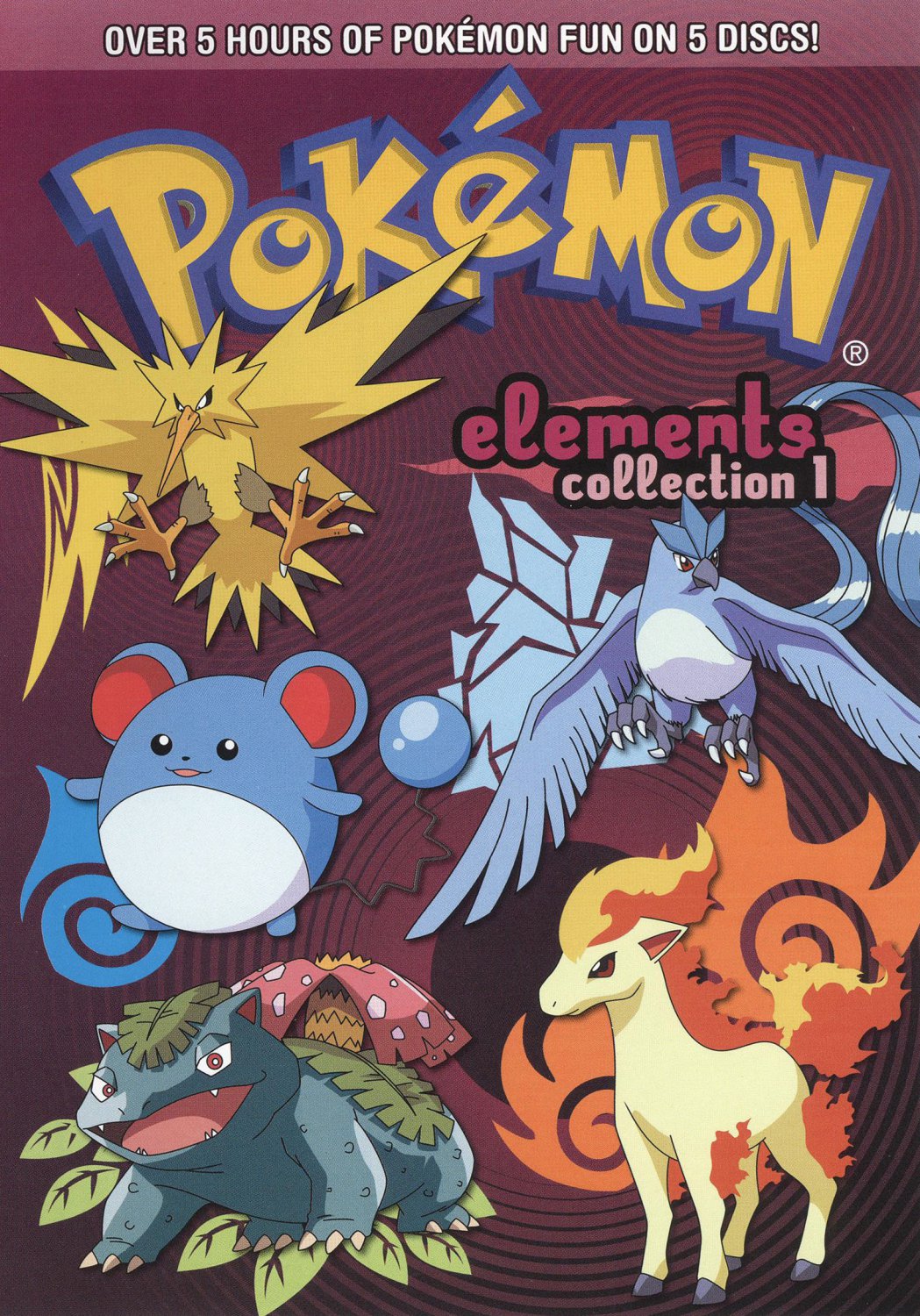 Pokemon Elements: Collection 1 [5 Discs] [DVD]