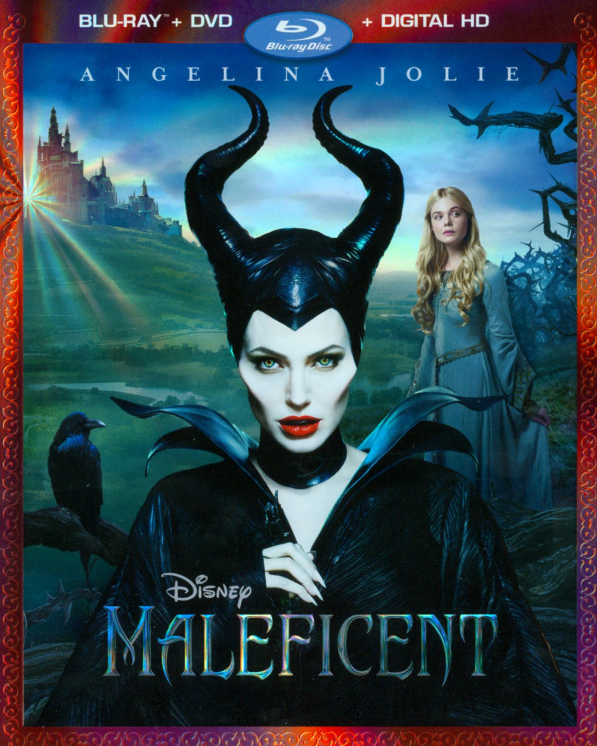 Maleficent [2 Discs] [Includes Digital Copy] [Blu-ray/DVD] [2014]