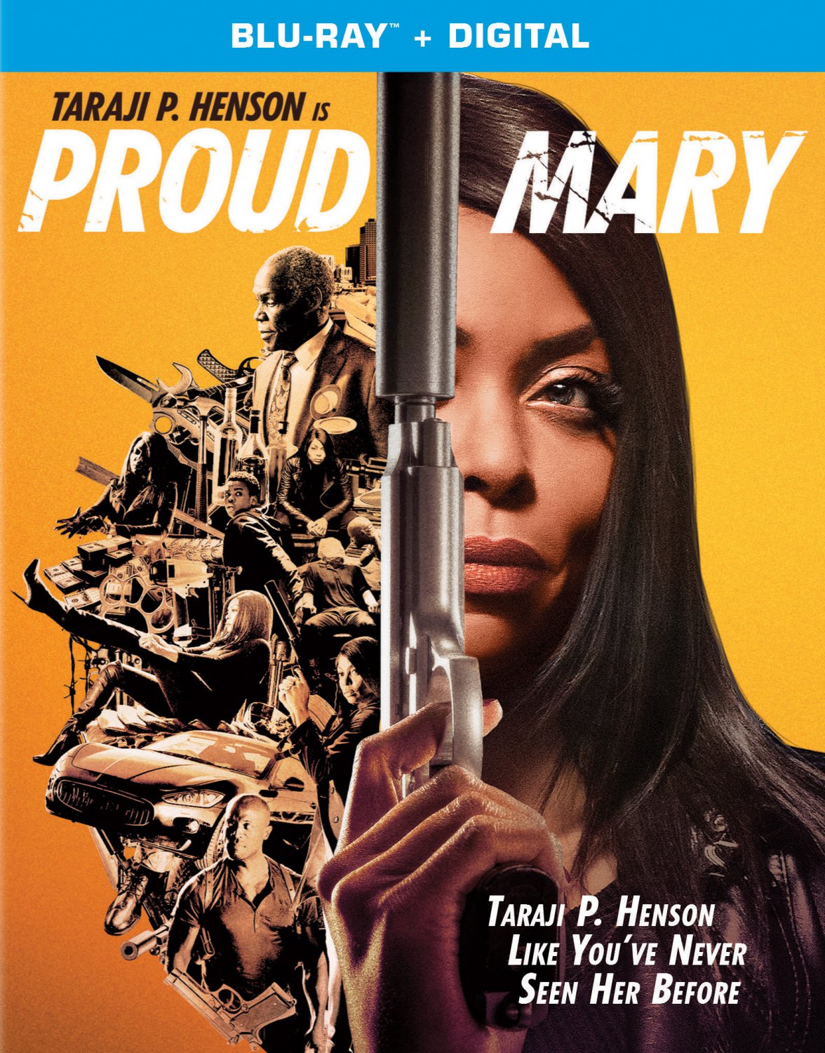 Proud Mary [Includes Digital Copy] [Blu-ray] [2018]