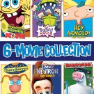 Nickelodeon Animated Movies Collection [6 Discs] [DVD]