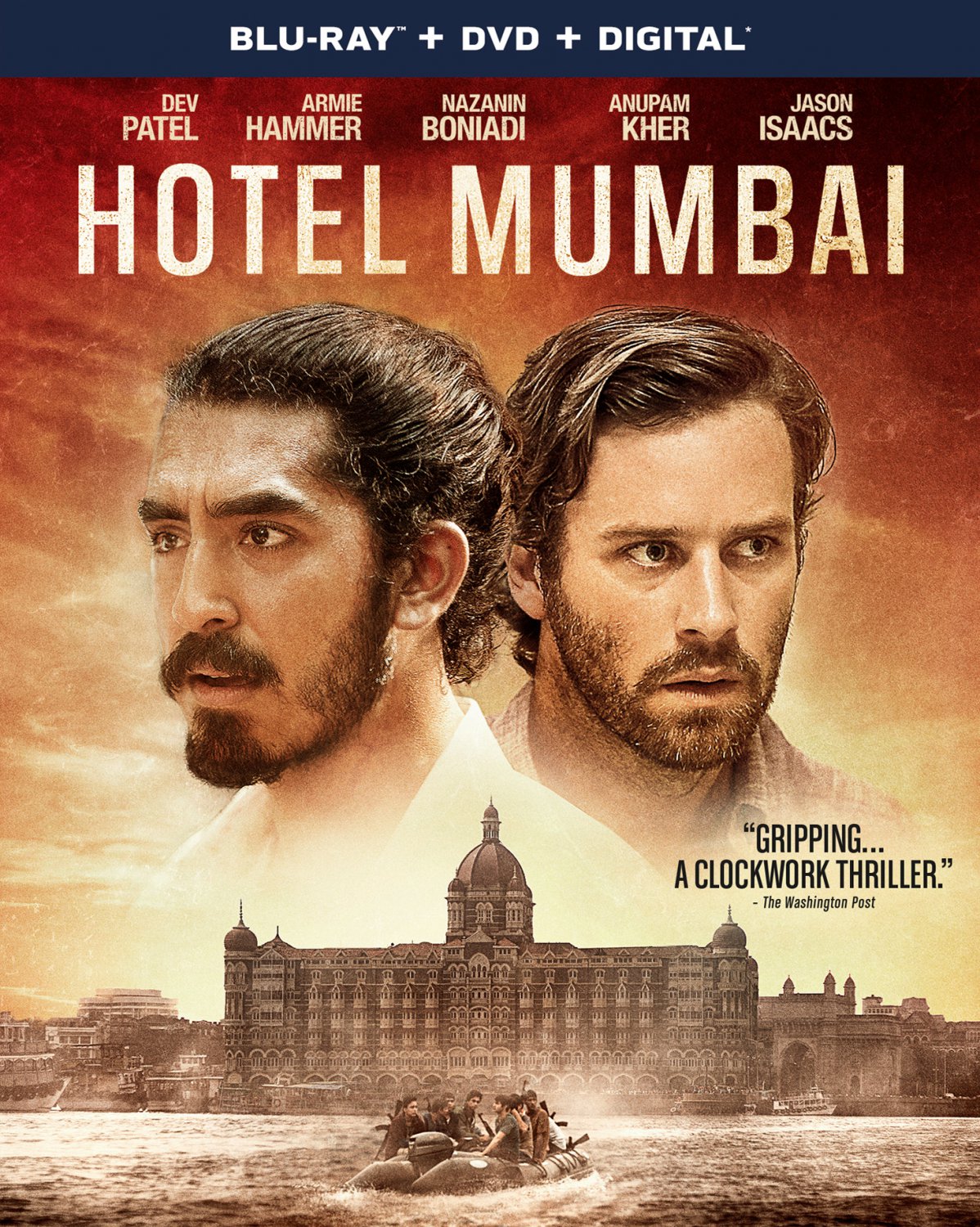 Hotel Mumbai [Includes Digital Copy] [Blu-ray/DVD] [2018]