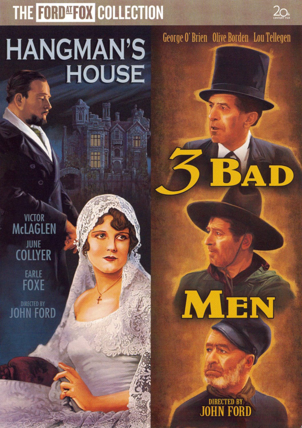 Three Bad Men/Hangman's House [DVD]