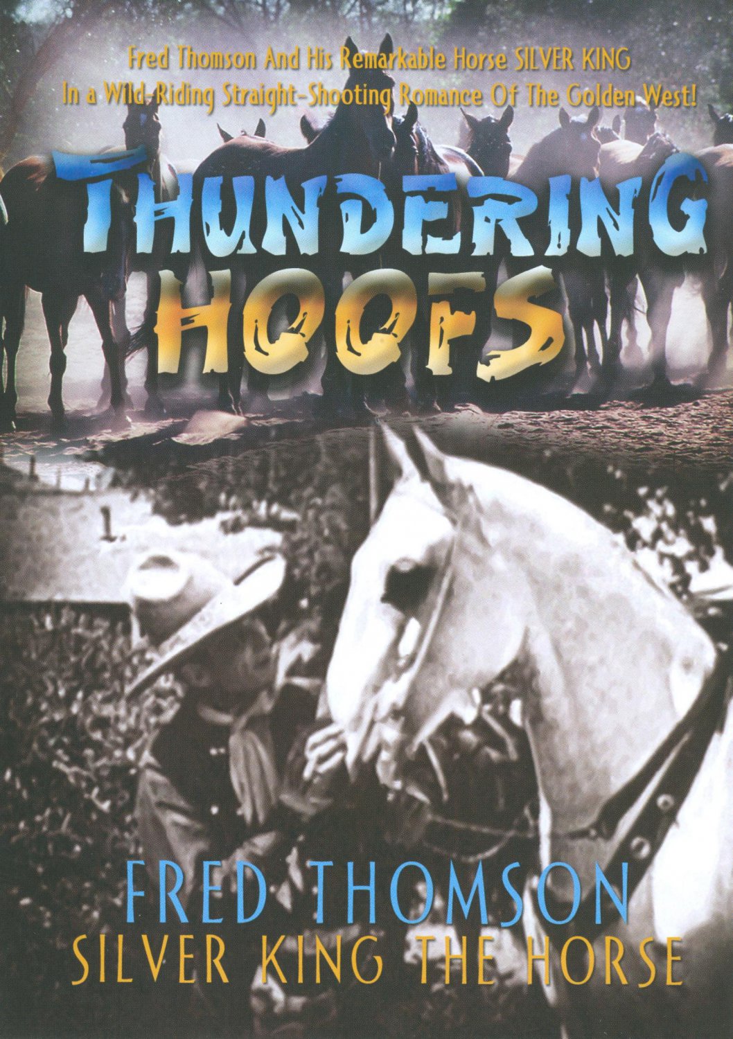 Thundering Hoofs [DVD] [1924]
