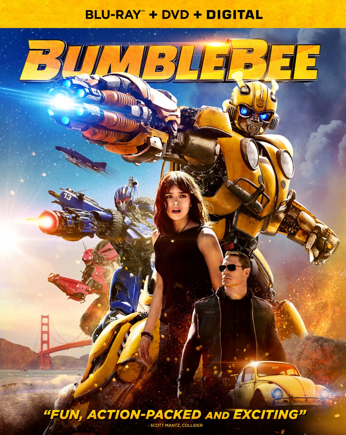 Bumblebee [Includes Digital Copy] [Blu-ray/DVD] [2018]