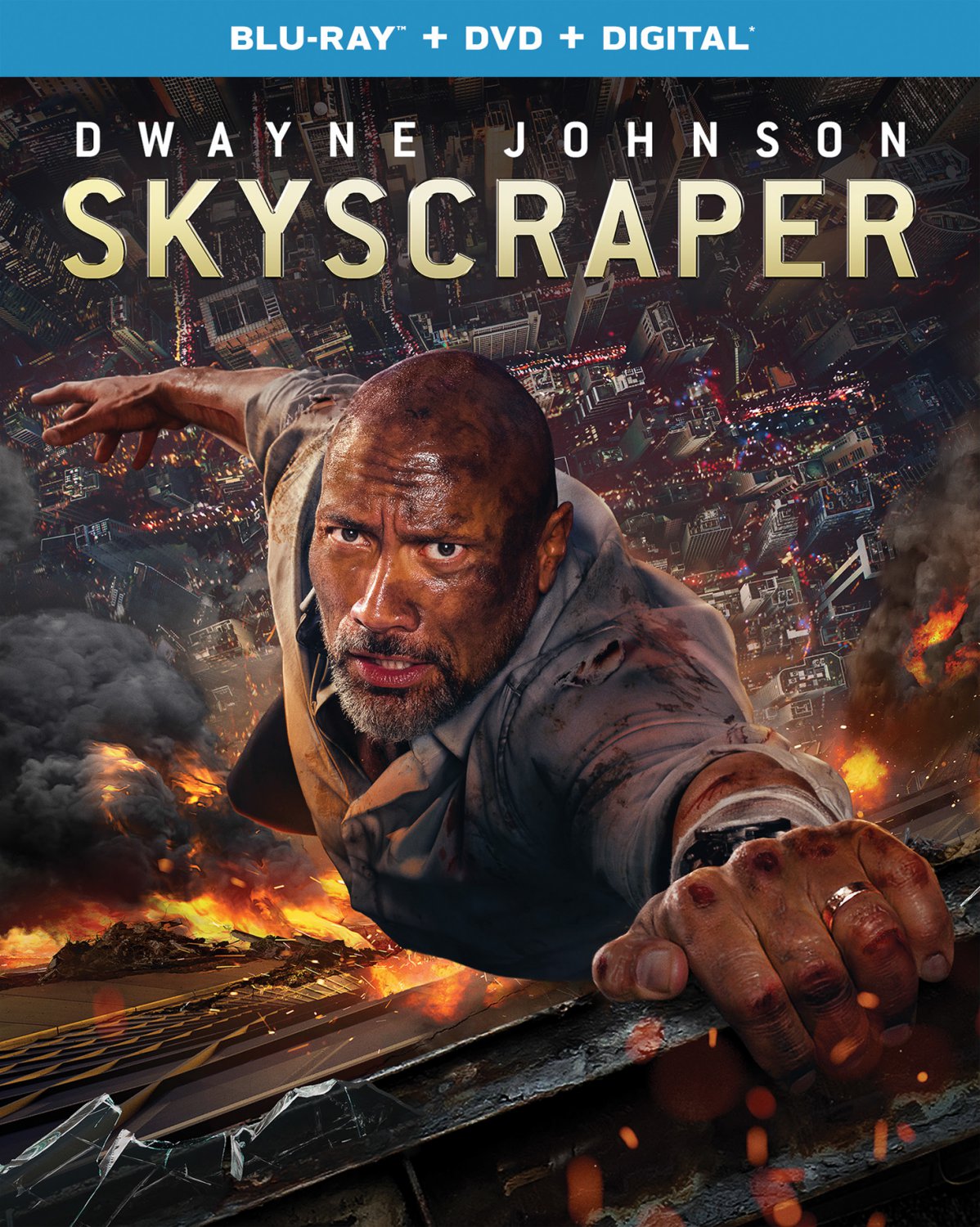 Skyscraper [Includes Digital Copy] [Blu-ray/DVD] [2018]