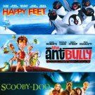 Happy Feet/The Ant Bully/Scooby-Doo: The Movie [3 Discs] [Blu-ray]
