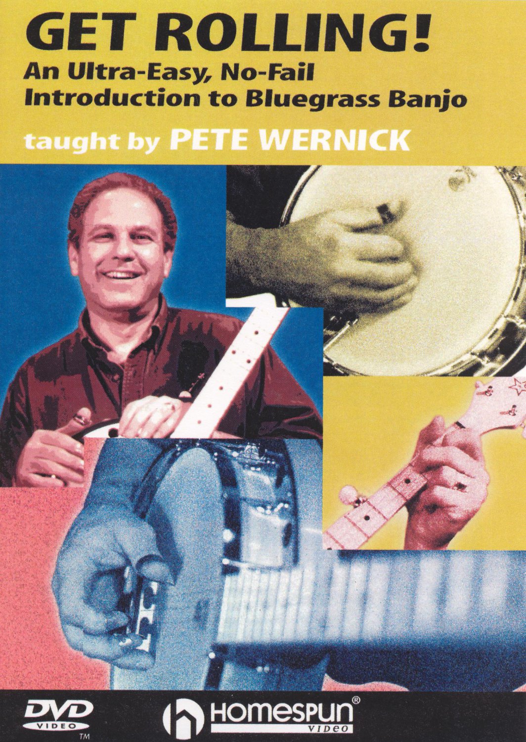 Pete Wernick: Get Rolling - An Ultra Easy No-Fail Intro to Bluegrass [DVD] [2001]