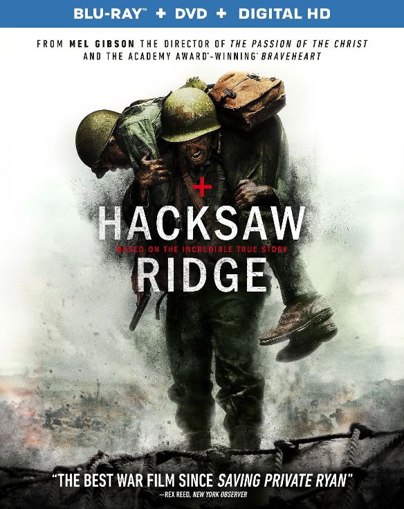Hacksaw Ridge [Blu-ray/DVD] [2 Discs] [2016]