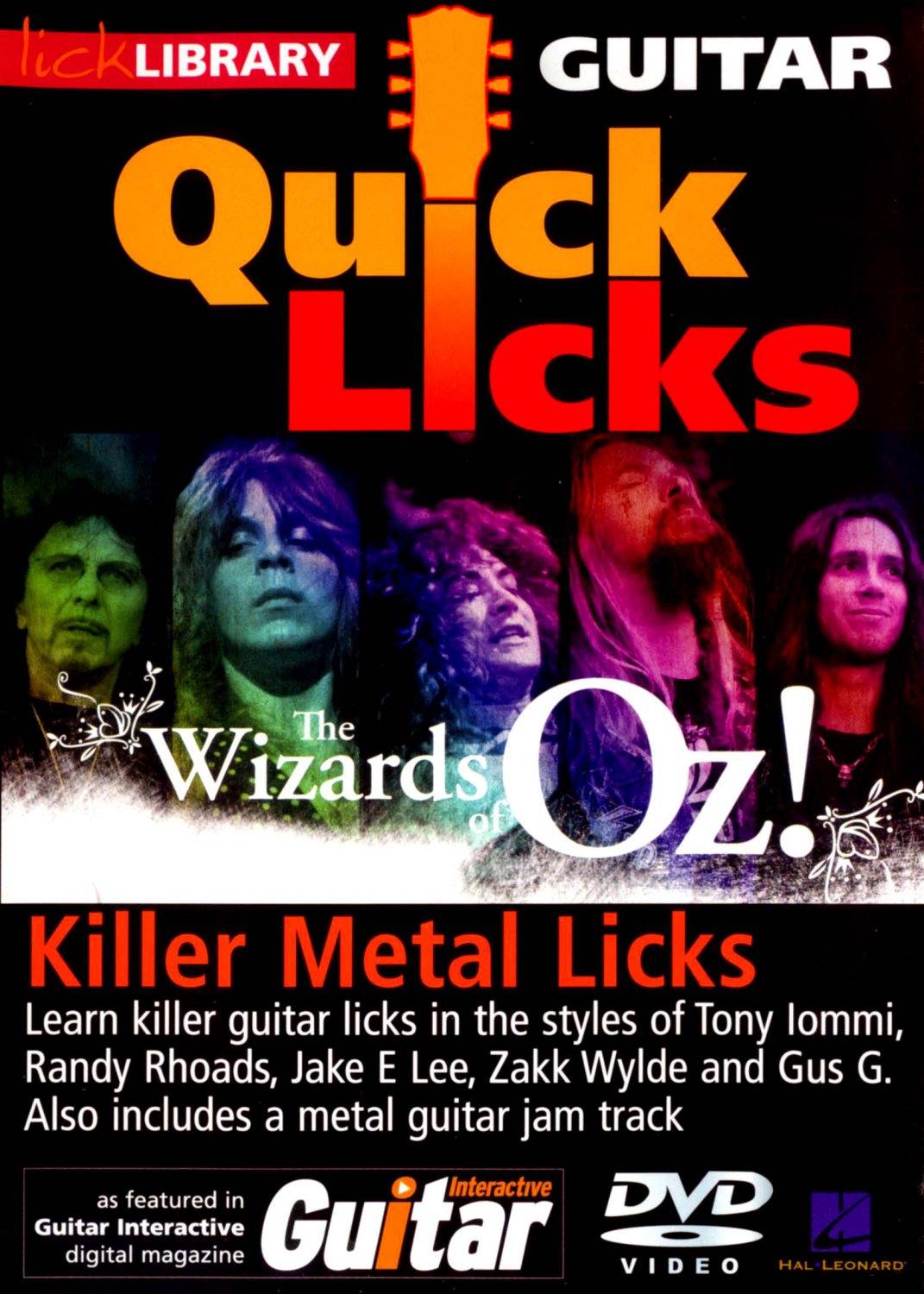 Lick Library: Guitar Quick Licks - The Wizards of Oz! Killer Metal Licks [DVD] [2011]
