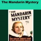 The Mandarin Mystery [DVD] [1937]