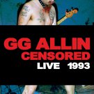 G.G. Allin: Censored/Uncensored [DVD]