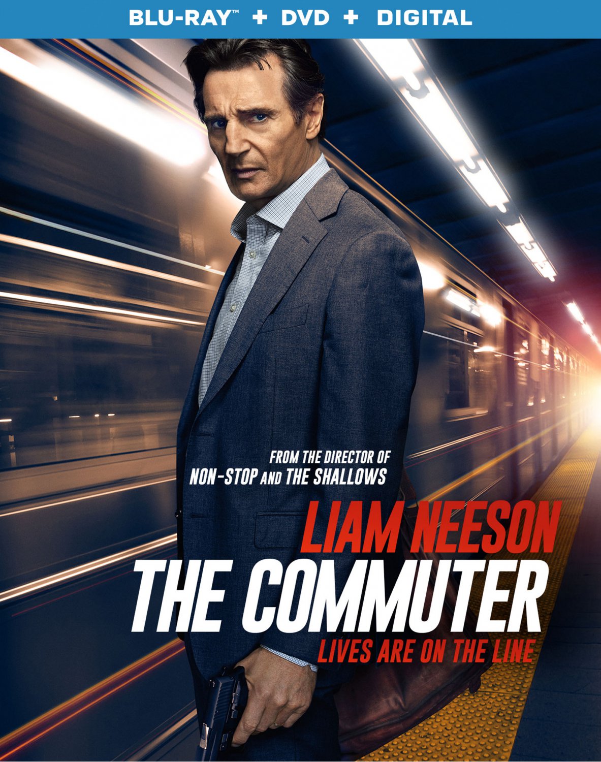 The Commuter [Includes Digital Copy] [Blu-ray/DVD] [2018]